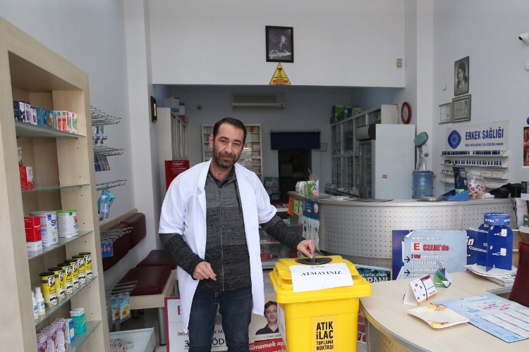 İzmir Çiğli’de atık ilaçlar doğaya karışmayacak -