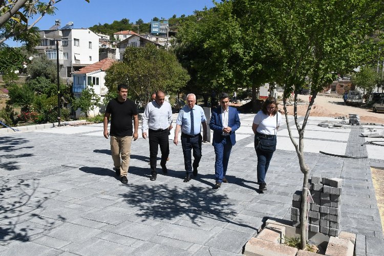 İzmir Karabağlar'da Kavacık Meydan Projesi hızla ilerliyor -