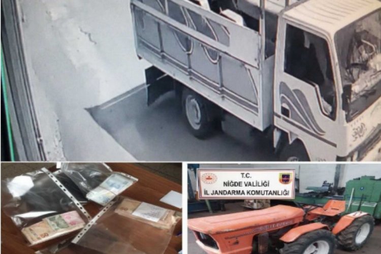 Traktörü çalıp galeriye sattılar -
