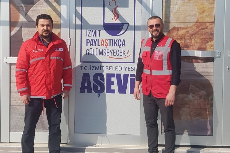 Türk Kızılayı’ndan İzmit Belediyesi Aşevine ziyaret -