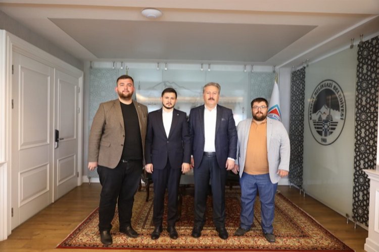 TÜGVA Kayseri'den Palancıoğlu'na ziyaret -