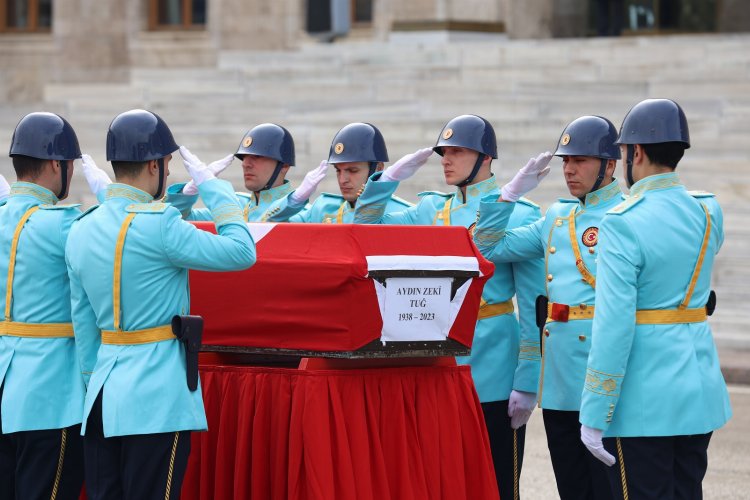 Vefat eden Aydın Zeki Tuğ'a TBMM'de son görev -