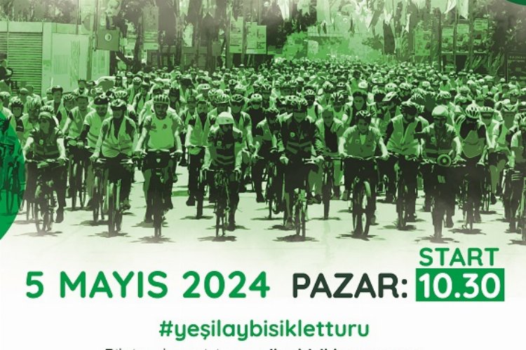 Yeşilay Türkiye'de eş zamanlı pedal çevirecek -