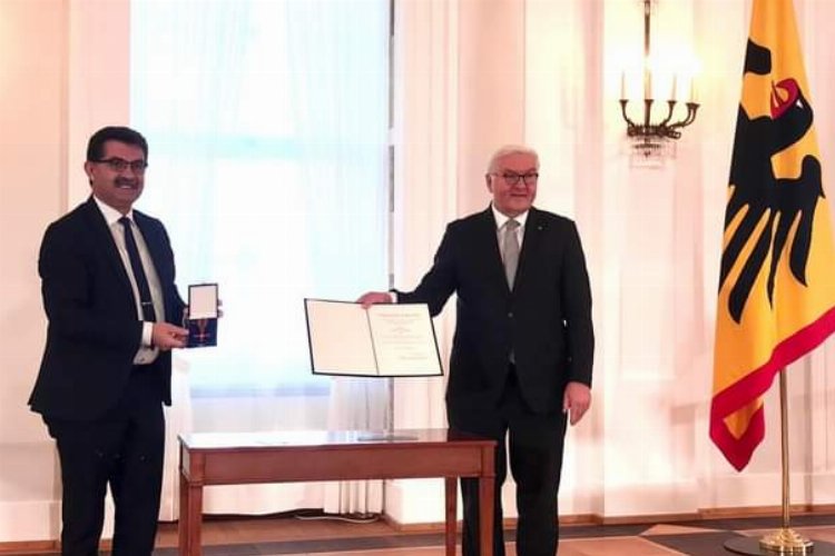 Zonguldaklı Tahtabaş'a Almanya’da devlet nişanı ödülü