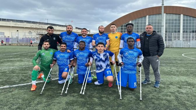 Ampute Futbol’dan Bir Galibiyet Daha