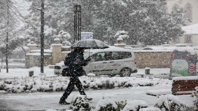 Ankara'da eğitime kar tatili! Ankara'da eğitime kar tatili!