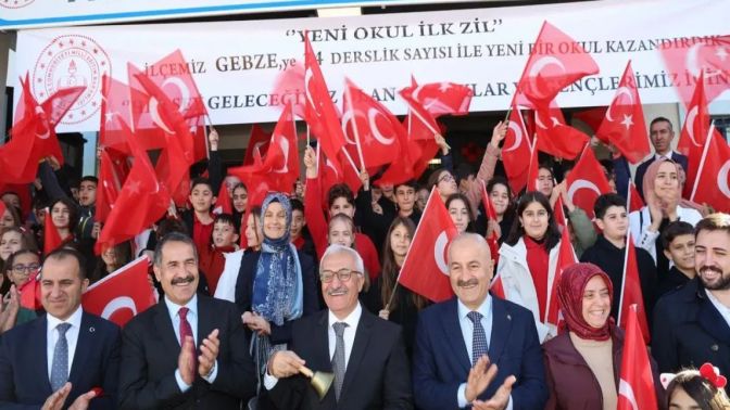 Aziz Sancar Ortaokulu Törenle Hizmete Açıldı