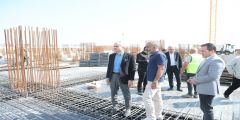 Çiftçi, “Hastanemizin inşaatı hızla devam ediyor”