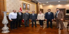 GTO Başkan Adayı Şerifalioğlu’ndan Vali Aktaş’a Ziyaret