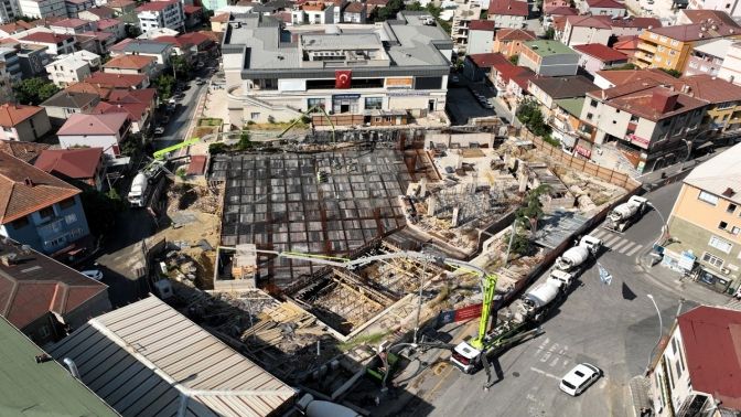 Dilovası Kent Meydanı hızlandı