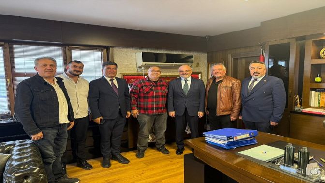 KOGİDET’ten GTO Meclis Başkanı Şerif Alioğlu’na Ziyaret