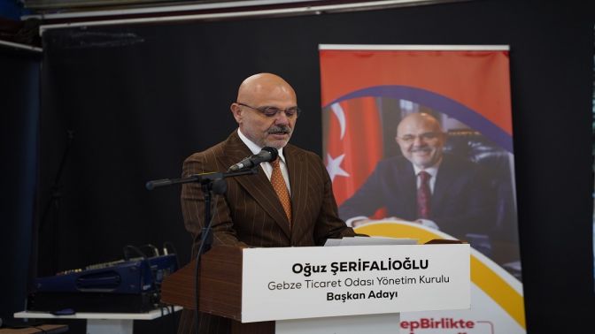 Tek Aday Şerifalioğlu: “Gebze için tarih yazacağız”
