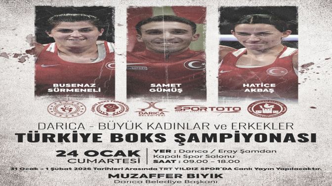 Türkiye Boks Şampiyonası Bugün Darıca’da yapılıyor
