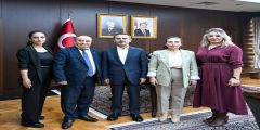 Yenikent ve Gaziler Mahalle Muhtarı Vali Aktaş’ı Ziyaret Etti