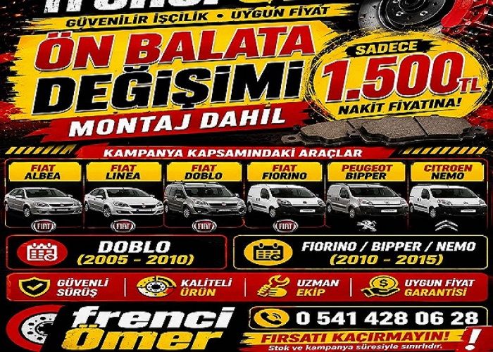 FRENCİ ÖMER KAMPANYA İLAN