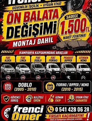 FRENCİ ÖMER KAMPANYA İLAN
